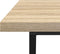 vidaXL - Salontafel - in - Sonoma - Eik - 100x50x40 - cm - - - Gemaakt - van - Engineered - Wood - en - Metaal