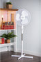 Adler AD 7305 - Staande ventilator 40cm - 3 snelheden - wit