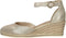 Tamaris Espadrilles - Sleehak - Klittenbandsluiting - Goud (2021)