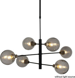Steinhauer Constellation - Hanglamp - E14 fitting - Zwart