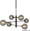 Steinhauer Constellation - Hanglamp - E14 fitting - Zwart