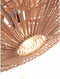 GOOD&MOJO Hanglamp Zanzibar - Rotan - Ø40x12cm - Modern - Hanglampen Eetkamer, Slaapkamer, Woonkamer