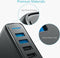 Anker Powerport Speed 5 - Oplader - 5 poorten Quick Charge 3.0 - Zwart