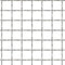 vidaXL - Draadhek - geweven - gaas - 50x50 - cm - 31x31x3 - mm - roestvrij - staal