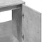 vidaXL - Wastafelkast - 63x29x55 - cm - bewerkt - hout - betongrijs