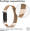 iMoshion Bandje Geschikt voor Fitbit Luxe Maat S - iMoshion Milanees magnetische band - Rosé Goud