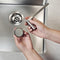 Happy sinks by Magisso - Rechte Vaatdoekhouder - Magnetisch - RVS