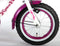 Volare Heart Cruiser - Kinderfiets - 12 inch - Wit Paars