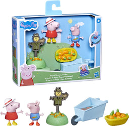 Peppa Pig - Bloeiende Tuin - Speelfigurenset met Peppa en George