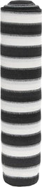 vidaXL - Privacynet - 150 - g/m² - 2x25 - m - HDPE - antracietkleurig - en - wit