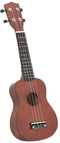 vidaXL - Ukuleleset - met - tas - voor - kinderen - sopraan - 21'' - donkerhoutkleurig