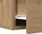 vidaXL - Nachtkasten - 2 - stuks - Wandgemonteerd - Artisan - Eiken - 35x35x20 - cm