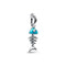 Sieraad Pandora 793894C01 Blauw Zilverkleurig