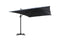Feel Furniture - Roma parasol - 4x3 Meter Rechthoekig - Donkergrijs
