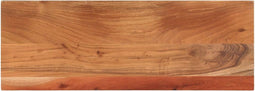 vidaXL - Tafelblad - rechthoekig - 80x20x2,5 - cm - massief - acaciahout