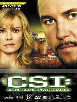 CSI: Crime Scene Investigation - Seizoen 7 - Aflevering 1 t/m 12 (3 stuks)