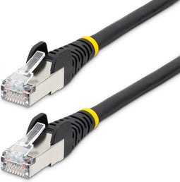 StarTech 2 meter CAT6A 10 Gigabit Netwerkkabel LSZH - 10GbE S/FTP - Zwart