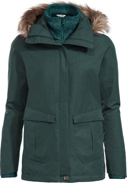 VAUDE Kilia 3in1 Jacket - Outdoorjas Vrouwen - Wind- en waterdicht - Quarz