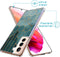 imoshion Hoesje Geschikt voor Samsung Galaxy S21 FE Hoesje Siliconen - imoshion Design hoesje - Goud / Meerkleurig / Groen / Green Honeycomb