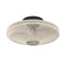 EGLO Midsumer - Plafondlamp - E27 - 38 cm - Zwart/Crème