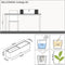 LECHUZA BALCONERA Cottage 80 - Plantenbak - met uitneembare binnenbak - bewateringssysteem - wit