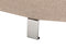 NORREA - Hoekbank - Beige - Linkerzijde - 260 cm - Polyester
