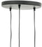 Orion Glass 3 lampes Cluster suspension