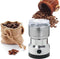 KitchenPrince Koffiemolen met 4 messen - koffiebonen malen - koffiemolen - voedsel vermalen - specerijenmaler - coffeegrinder - gemalen koffie - bonen koffie malen - bonenmaler - koffiemolen voor bonen - koffiezetapparaat - koffie maken