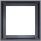 vidaXL - Plantenbak - 40x40x40 - cm - koudgewalst - staal - antracietkleurig