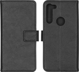 iMoshion Hoesje Geschikt voor Motorola Moto G8 Power Hoesje Met Pasjeshouder - iMoshion Luxe Bookcase - Zwart