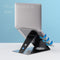 R-Go Tools Riser Duo - Laptop- en Tabletstandaard - Verstelbaar in 4 standen - Zwart