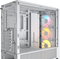 Corsair 4000D RS ARGB - ATX Tower - 3 ARGB PWM-fans - Wit