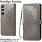 iMoshion Hoesje Geschikt voor Samsung Galaxy S23 Hoesje Met Pasjeshouder - iMoshion Mandala Bookcase - Grijs