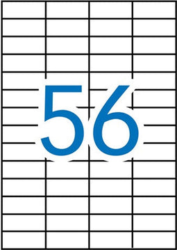 Apli laser A4 etiketten 52 | 5x21 | 2 5600