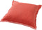 Dutch Decor BURTO - Sierkussen van gewassen katoen Coral 45x45 cm - roze - Inclusief binnenkussen