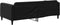 vidaXL - Slaapbank - 100x200 - cm - stof - zwart