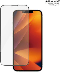 PanzerGlass Ultra-Wide Fit - Screenprotector - 9H gehard glas - Zwart