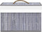 vidaXL - Opbergboxen - 4 - st - bamboe - grijs