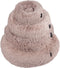 District 70 FUZZ - Donut Hondenmand - Donker Grijs - Medium Ø 60 cm