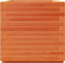 vidaXL - Plantenbak - 50x50x49,5 - cm - massief - grenenhout - wasbruin