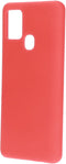 Mobiparts Galaxy A21s (2020) - Silicone Cover - Soft-touch - Rood