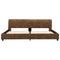 Bedframe kunstsude bruin 180x200 cm
