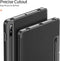Dux Ducis - Samsung Galaxy Tab S8 - Domo Book Case - Dun - Zwart
