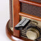 Belle Epoque 1908 Retro-stereo-inst. USB CD MP3 Houten behuizing vinyl