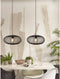 GOOD&MOJO Hanglamp Cango - Bamboe Zwart - Ø40cm - - Hanglampen Eetkamer, Slaapkamer, Woonkamer