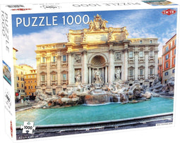 Tactic Puzzel Around the World - Trevi Fountain Rome - 1000 stukjes - Multicolor