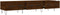 vidaXL - Tv-meubel - 150x36x30 - cm - bewerkt - hout - bruin - eikenkleur