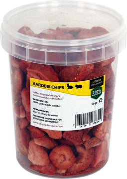 Utopia Aardbei Chips 50 GR