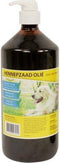 Utopia diertotaal hennepzaadolie met pompje - 500 ML