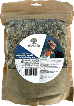Utopia Roodborst / Merel / Winterkoning Mix 1,5 KG